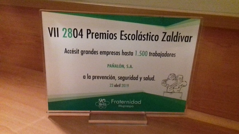 Premio Zaldivar a Pañalón