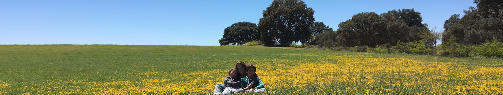 Familia en campo
